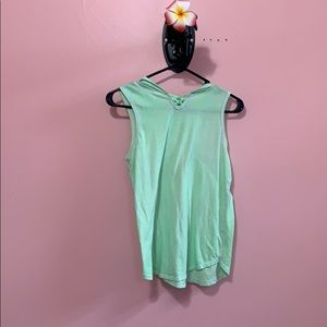 SO girls Perfect Active Tank top mint green sz 16